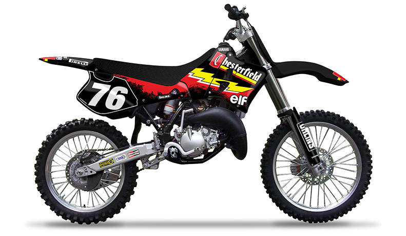 1993-1995 YAMAHA YZ 125 250 Dirt Bike Graphics Kit Motocross Decal